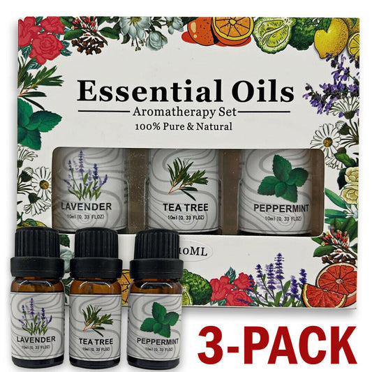 3 Pack - Aromatherapy Essential Oil