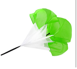 Umbrella Parachute Running Tool