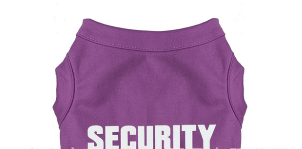 Pet clothing Security Shirt