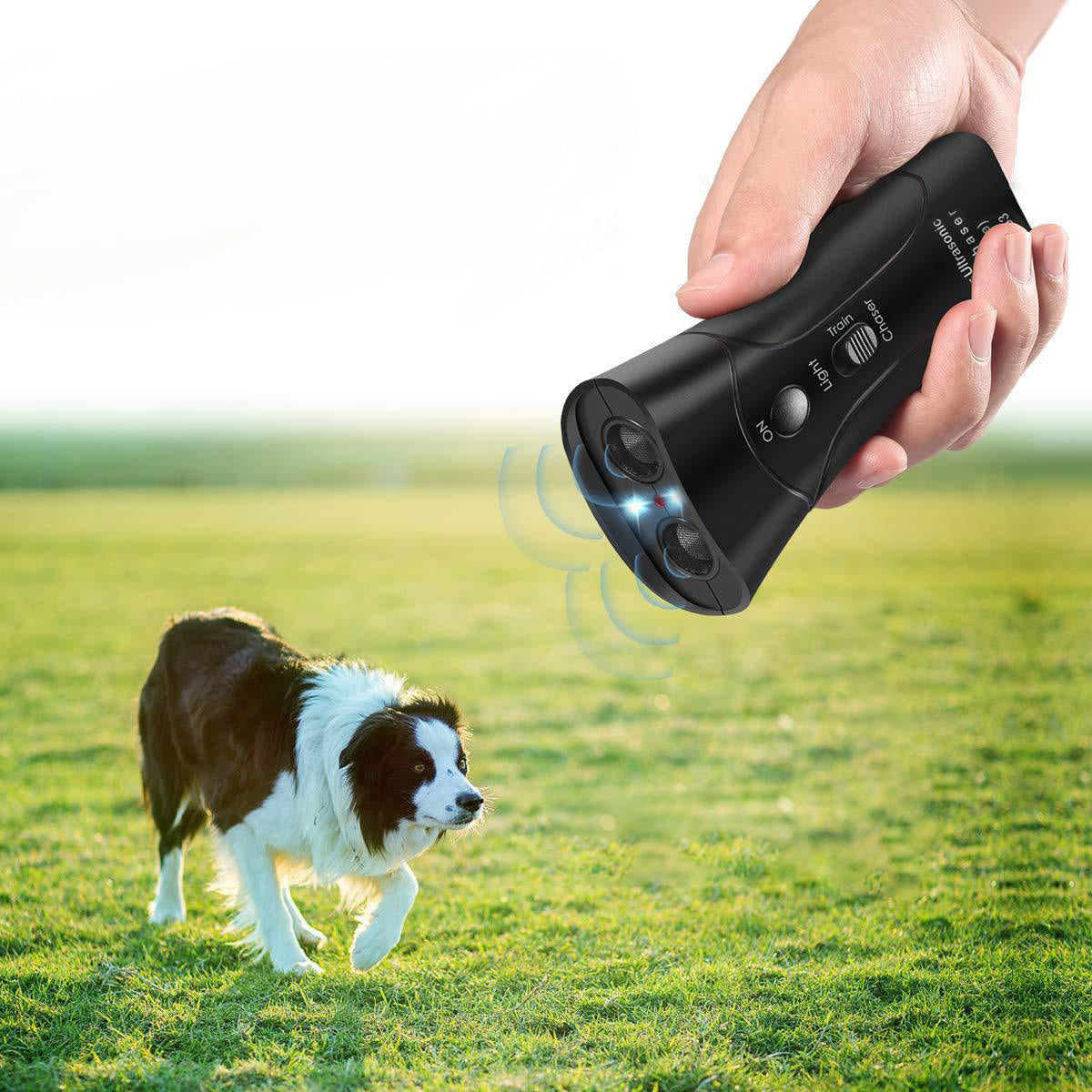 Double Horn Laser Dog Trainer