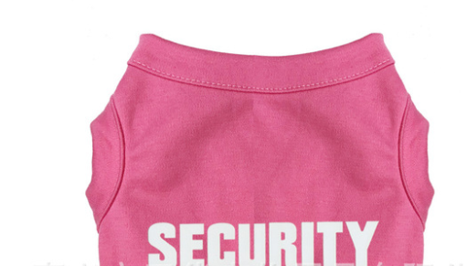 Pet clothing Security Shirt