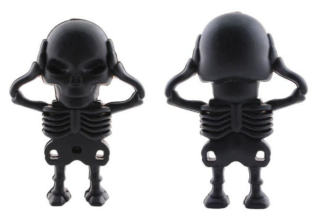 Skeleton Skull Flash Drive