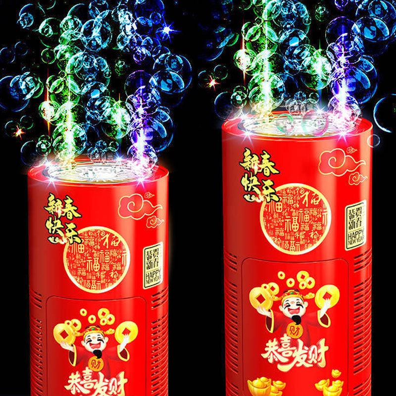 Automatic Fireworks Bubble Machine