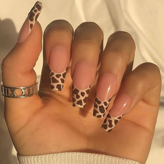 Leopard Print Press On Nails