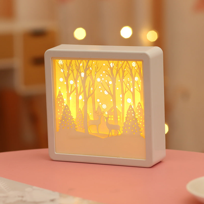 Creative 3D Paper Carving Lamp