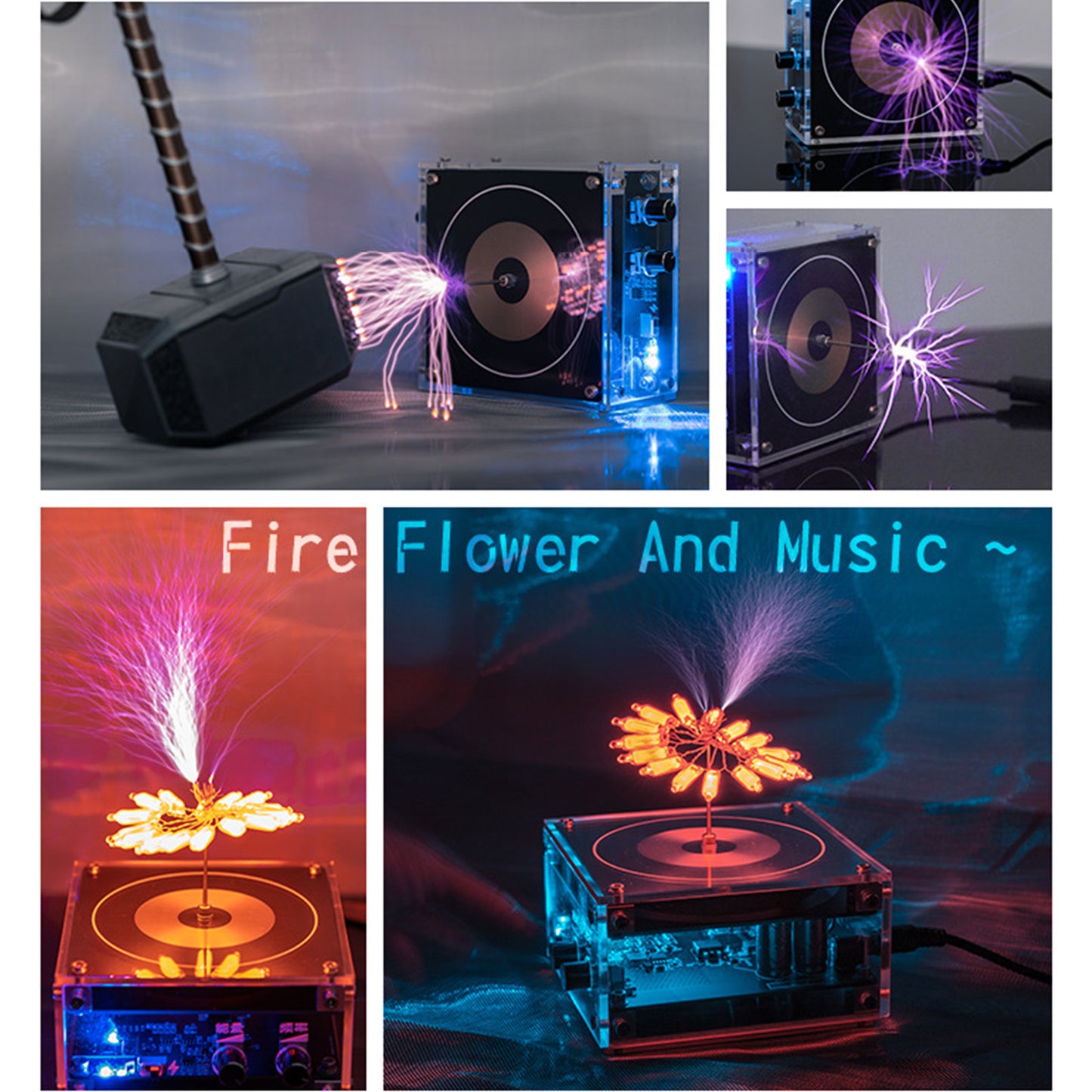 Multi-Function Tesla Music Coil Speaker