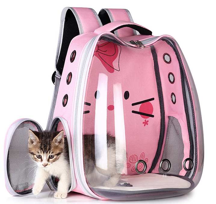 Pet Bag, Breathable Shoulder Backpack