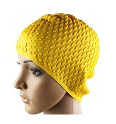 Men And Women Silicone Swimming Cap